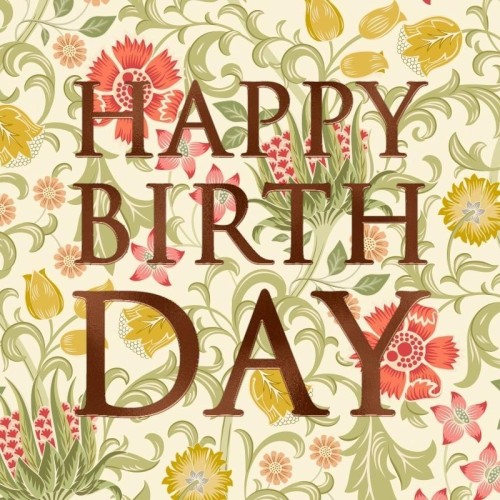 Karnet Happy Birthday Wszystkiego Najlepszego