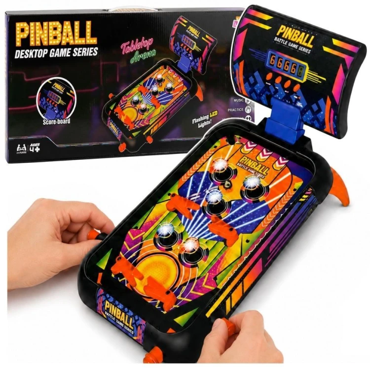 Pinball stołowy flipper z licznikiem punktów