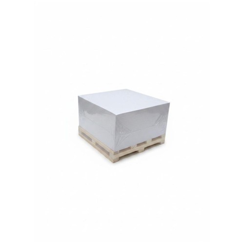 Kostka papierowa klejona biała 100x100x50mm