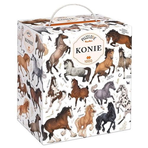 Puzzlove CzuCzu 1000 Konie, Bright Junior Media