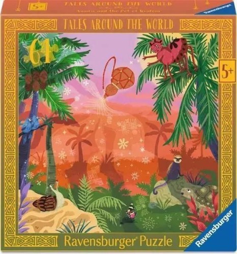 Puzzle 64 Baśnie afrykańskie, Ravensburger