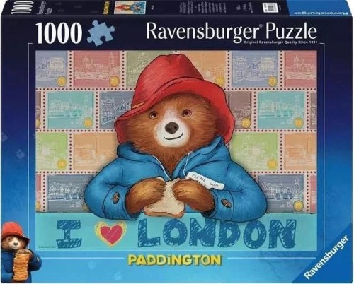 Puzzle 2D 1000 Paddington London, Ravensburger