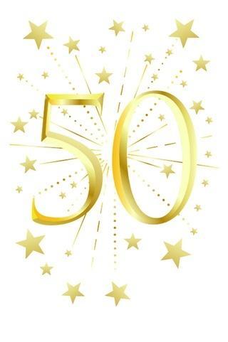 Karnet Urodziny - Fifty