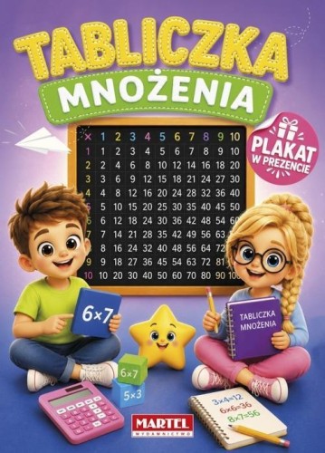 Tabliczka mnożenia z plakatem, Katarzyna Salamon