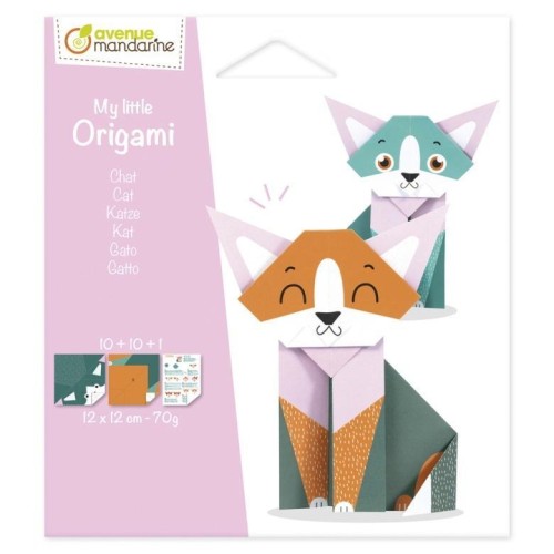 Origami mini Kotek, Clairefontaine