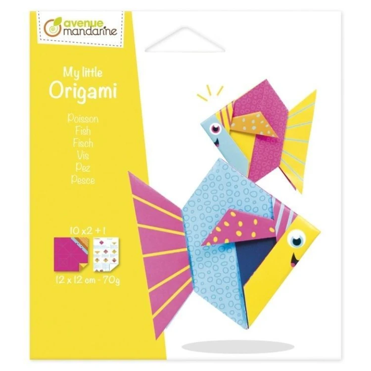Origami mini Rybka, Clairefontaine