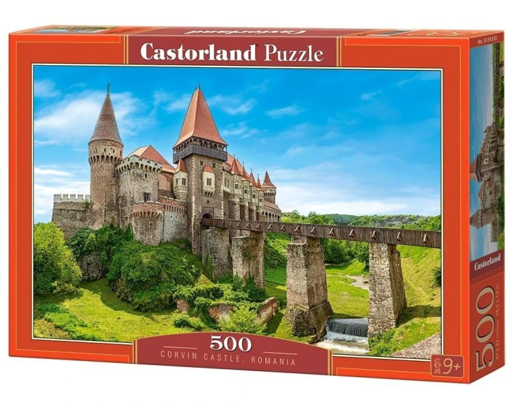 Puzzle 500 Corvin Castle, Romania, Castorland