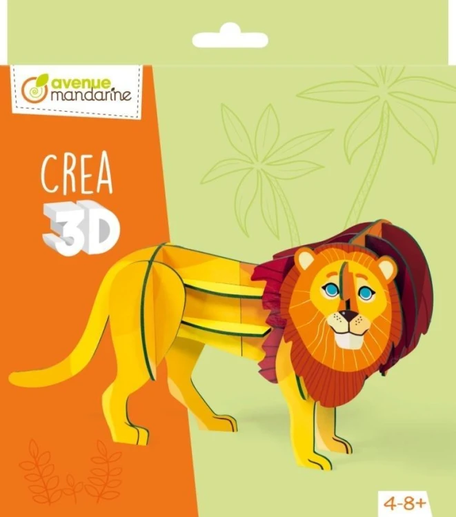 Puzzle 3D Lew, Clairefontaine