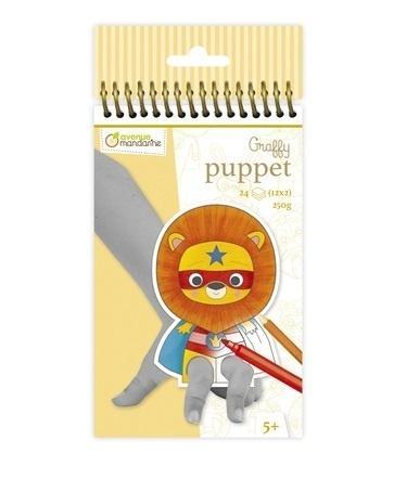 Kolorowanki pacynki - Zwierzęta superhero