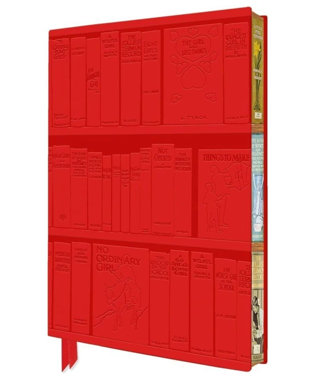 Notatnik A4 gładki BR Półki z książkami Biblioteka