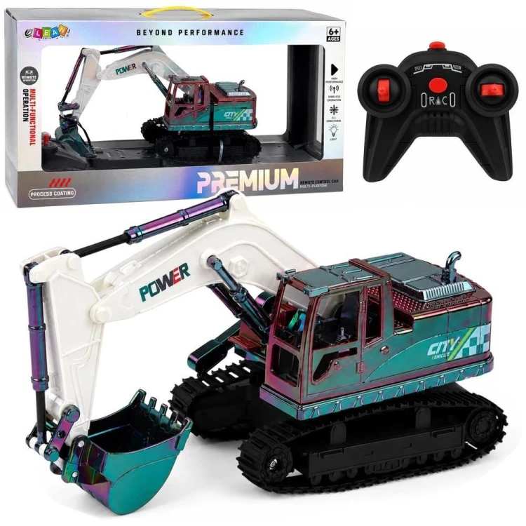 Koparka gąsienicowa R/C ruchome ramię światła