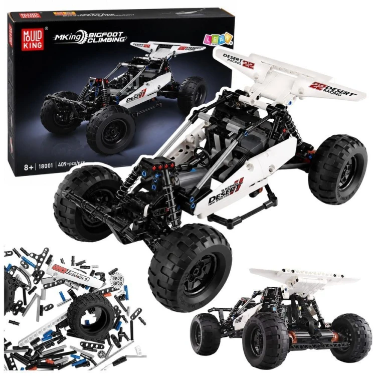 Klocki konstrukcyjne terenówka R/C 4x4 409el