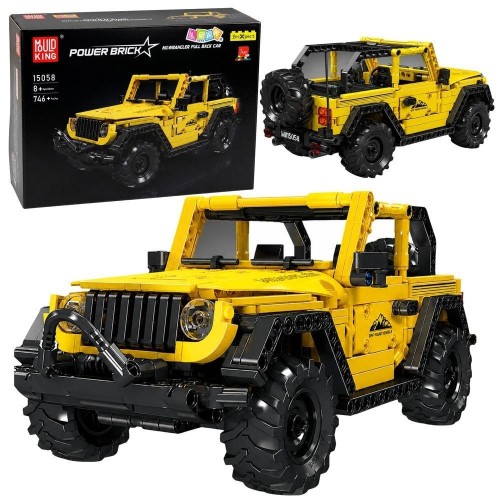 Klocki konstrukcyjne terenówka Wrangler 746el