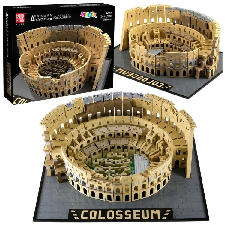 Klocki konstrukcyjne Koloseum 6466el, Leantoys