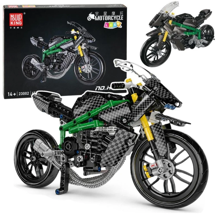 Klocki konstrukcyjne motocykl wyścigowy 656el