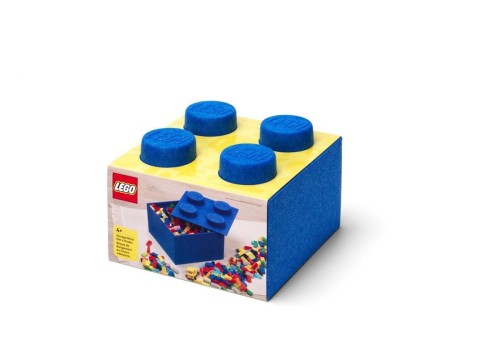 LEGO Storage Brick 4 Felt Blue, NHG