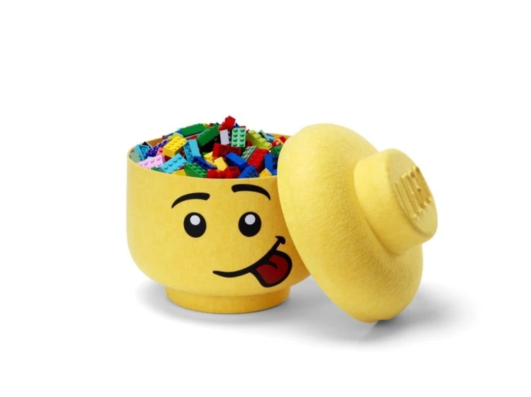 LEGO Storage Head Large Felt Silly, NHG
