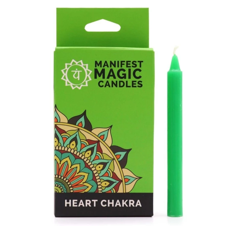 Magiczne świexe Czakra Serca Anahata 12szt