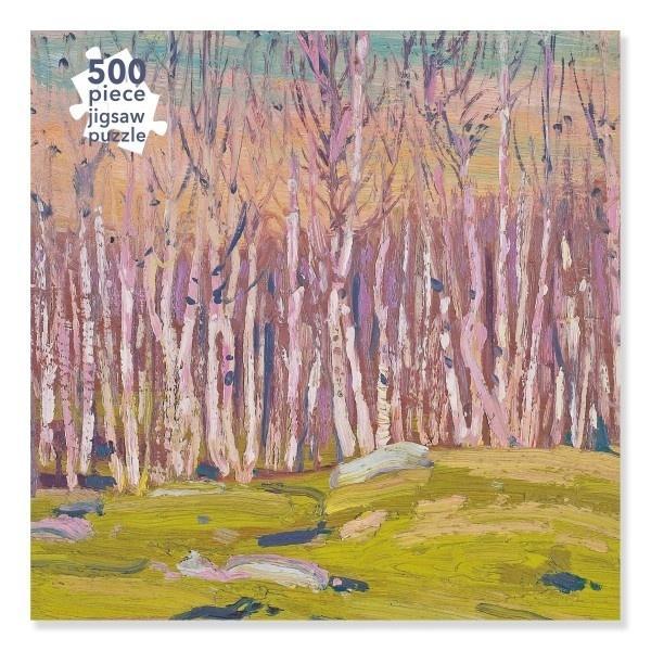 Puzzle 500 Srebrne brzozy Tom Thomson, Flame Tree
