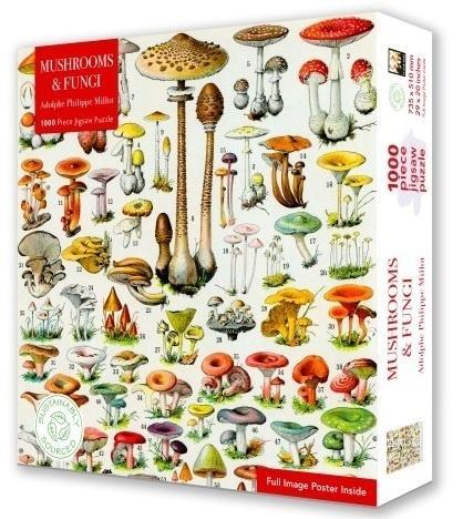 Puzzle 1000 Grzyby Adolphe Philippe Millot