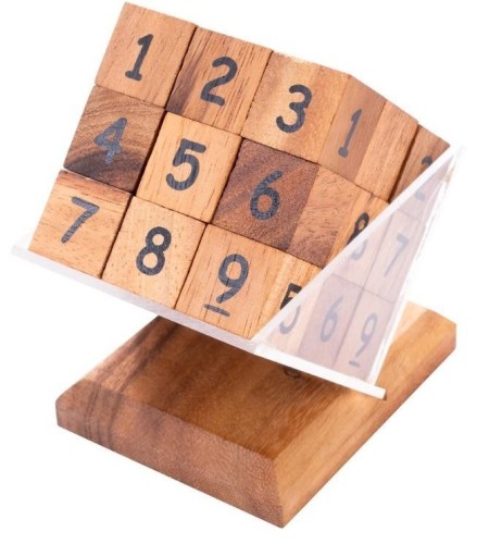 Kostka Sudoku - lite drewno, Quint