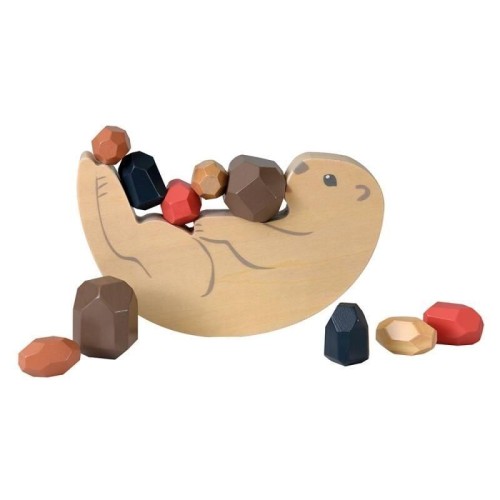 Drewniana gra - równoważnia Wydra, Egmont Toys