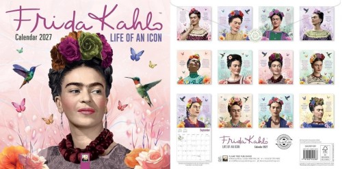 Kalendarz 2027 Frida Kahlo Life of an Icon