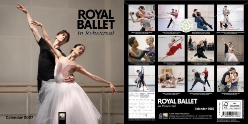 Kalendarz 2027 ścienny mini Royal Ballet Próby