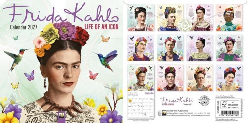 Kalendarz 2027 mini Frida Kahlo Life of an Icon
