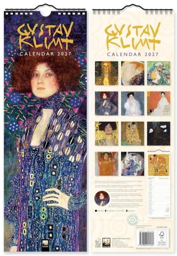 Kalendarz 2027 paskowy Gustav Klimt