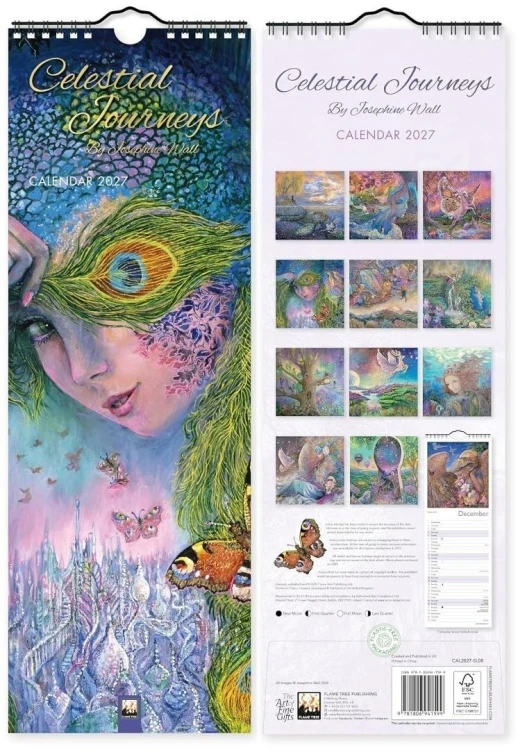 Kalendarz 2027 paskowy Celestial Journeys