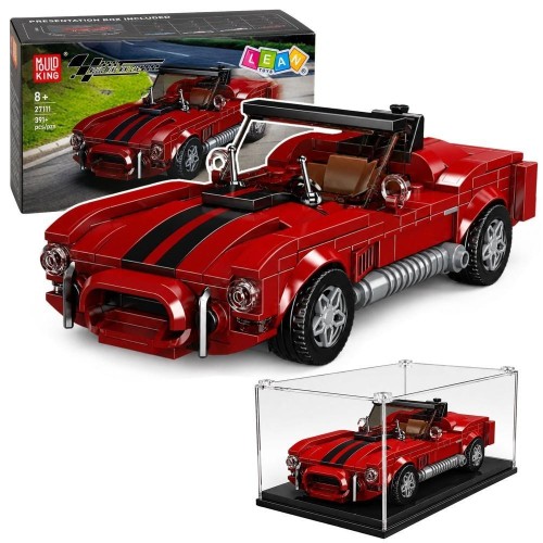 Klocki konstrukcyjne S.Cobra w gablotce 391el