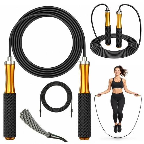 Skakanka Treningowa Sportowa 3 m, Leantoys