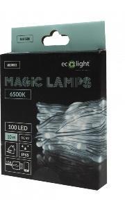 Magiczne lampki 100 led 6500K 10m DC5V
