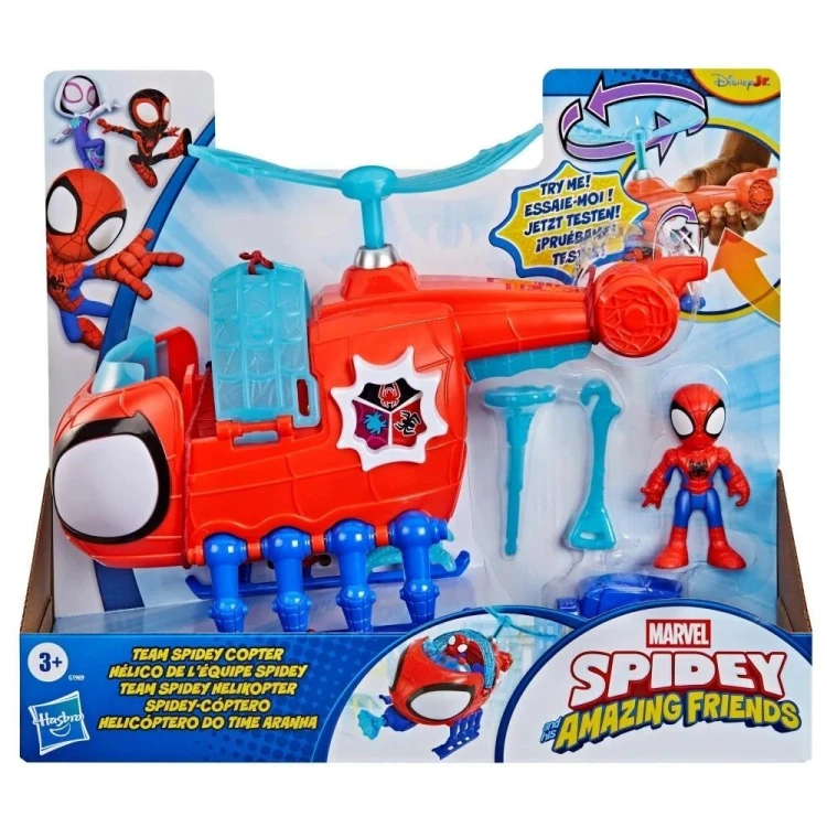 Spidey i Super Kumple -Helikopter Pajęczej Drużyny