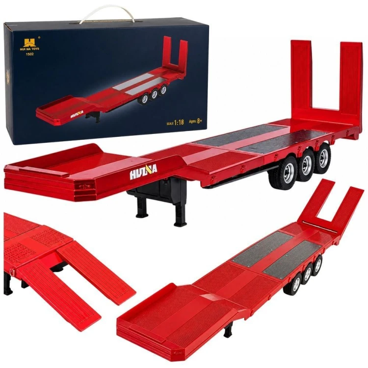 Przyczepa niskopodwoziowa do Scania 770S Huina
