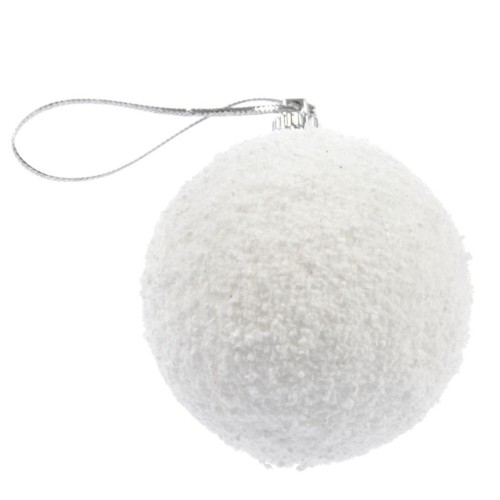 Bombki ośnieżone 6szt