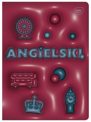 Zeszyt A5/60K kratka Angielski +pig.wiedzy (10szt)