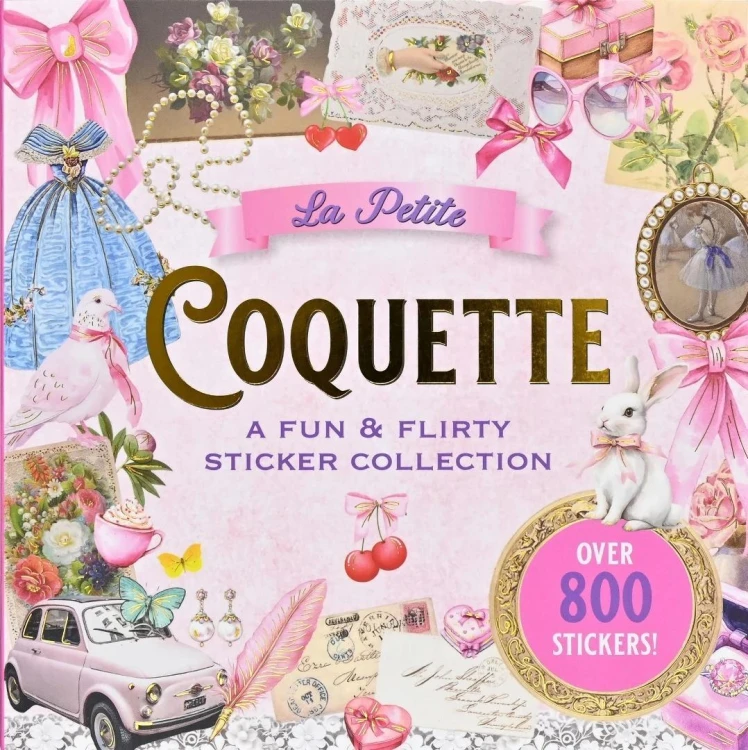 Książka z naklejkami 800szt - La Petite Coquette