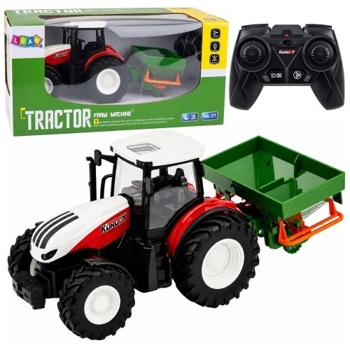 Traktor z siewnikiem R/C 1:24, Leantoys