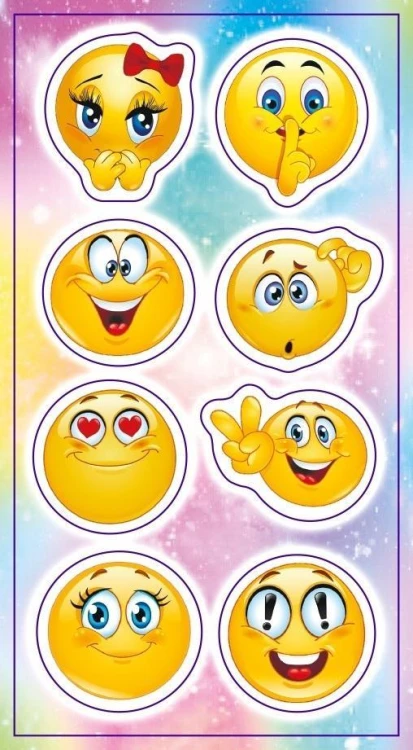 Naklejki Emotikony, Ranok-Creative