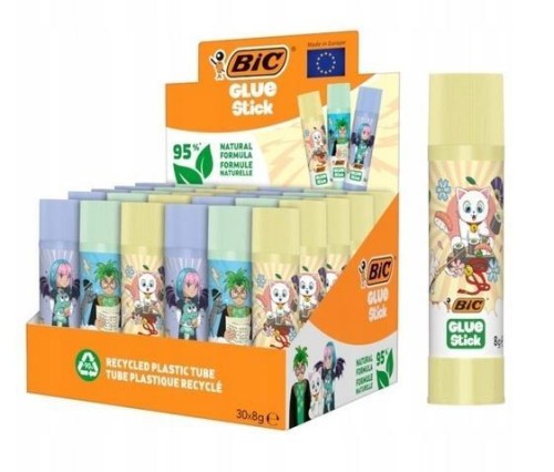 Klej ECOlustions Decor 8g (30szt) BIC, BIC