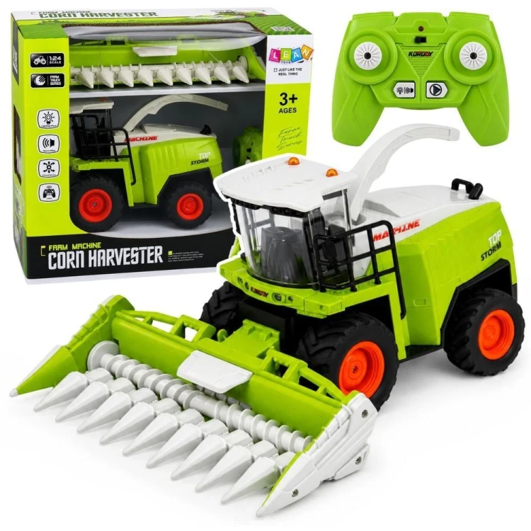 Kombajn z hederem do kukurydzy R/C 1:24, Leantoys
