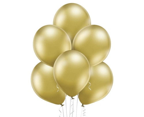 Balony D5 Glossy Gold 100szt