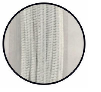 Druciki pluszowe białe 6mmx30cm 40szt, Aliga
