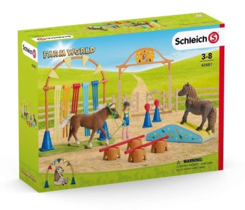 Trening zręcznościowy dla kuców, SCHLEICH