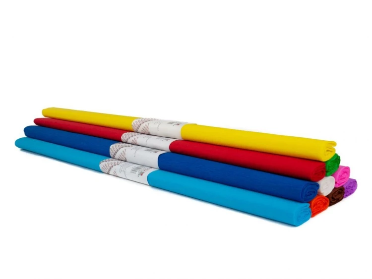 Bibuła marszczona 50x200cm 10 kolorów, Aliga