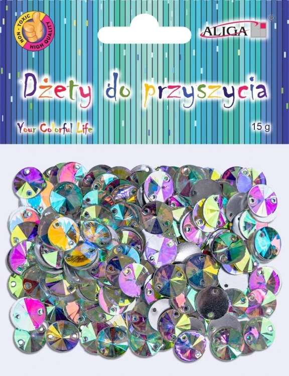 Dżety do przyszycia 1cm 15g, Aliga