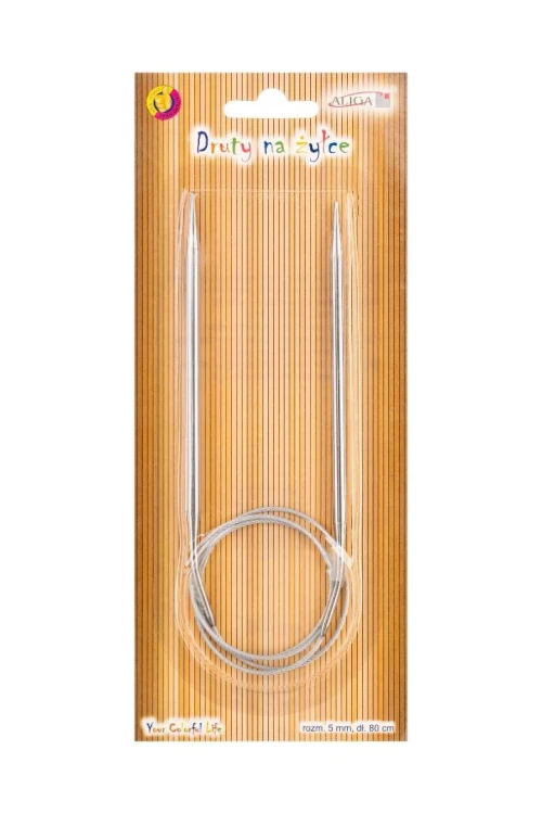 Druty na żyłce 5mmx80cm, Aliga