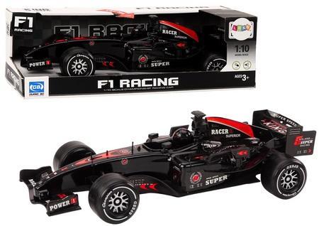Wyścigówka F1 z napędem 1:10 czarna, Leantoys